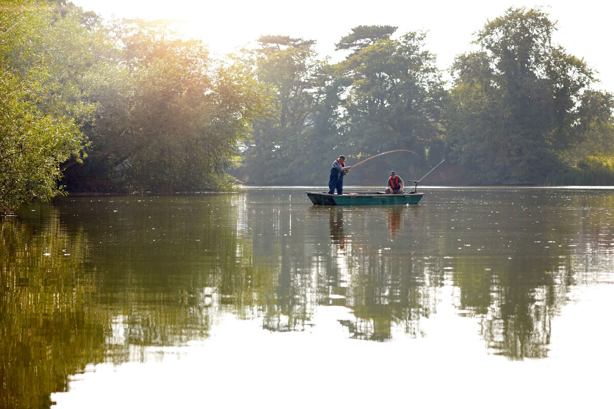 Fishing on private land
